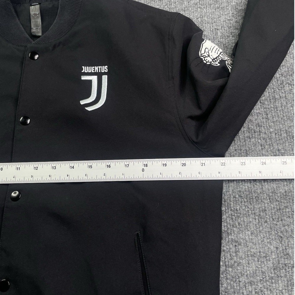 Adidas Juventus Bomber Jacket Mens Medium Black CNY Year of the Tiger Soccer - Picture 6 of 9
